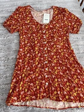 BNWT Arnhem Audrey Playdress in cinnamon size 14